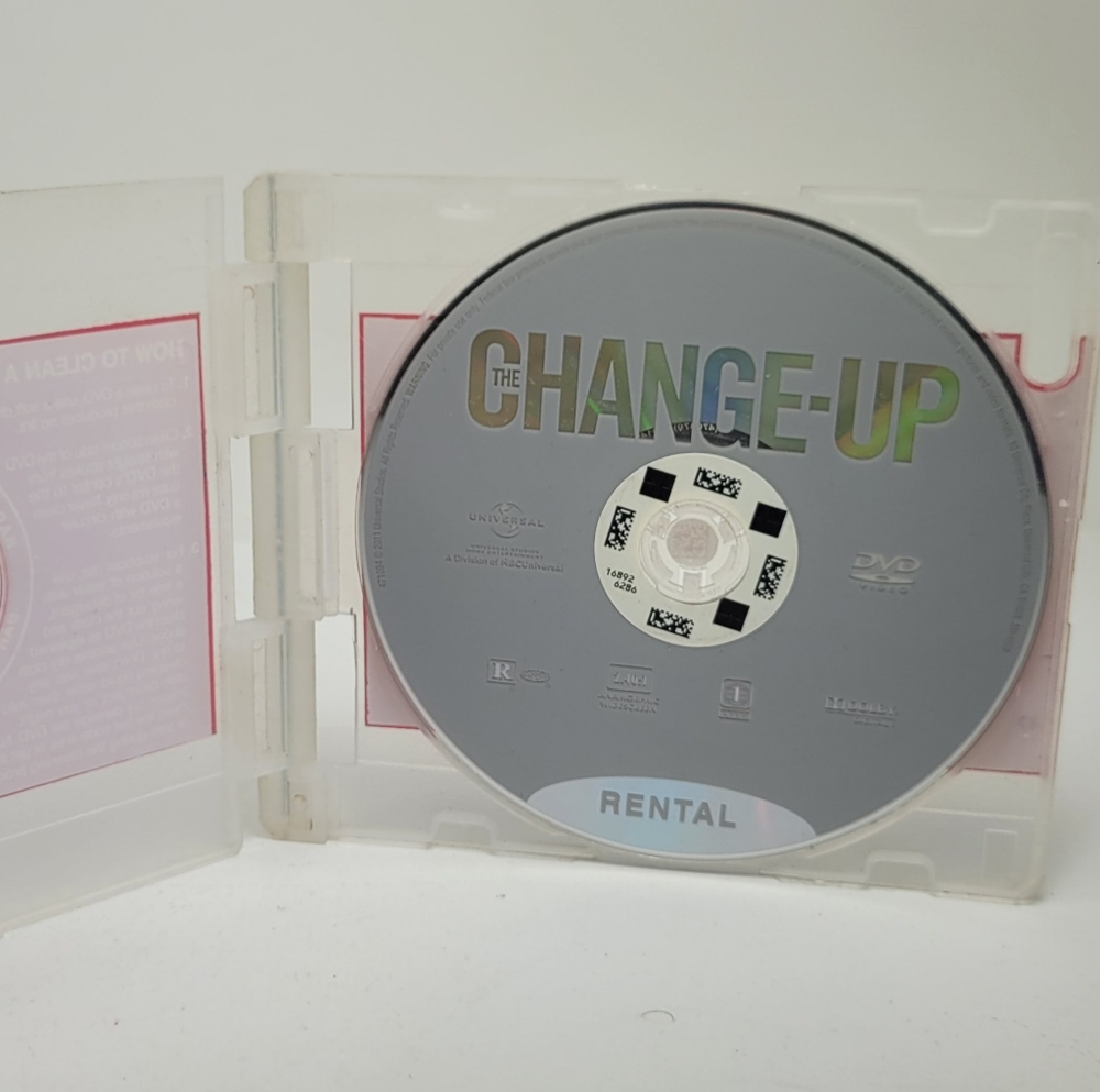Universal The Change-Up DVD with Silver and Rainbow Hues